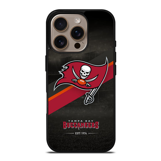 TAMPA BAY BUCCANEERS NFL LOGO iPhone 16 Pro Case Cover