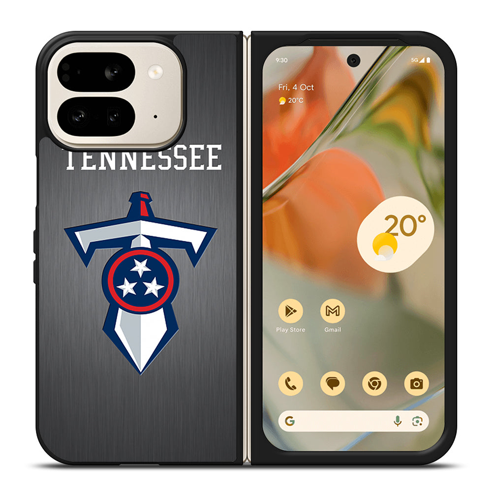 TENNESSEE TITANS METAL LOGO Google Pixel 9 Pro Fold Case Cover