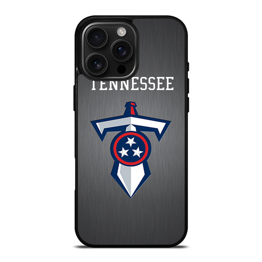 TENNESSEE TITANS METAL LOGO iPhone 16 Pro Max Case Cover
