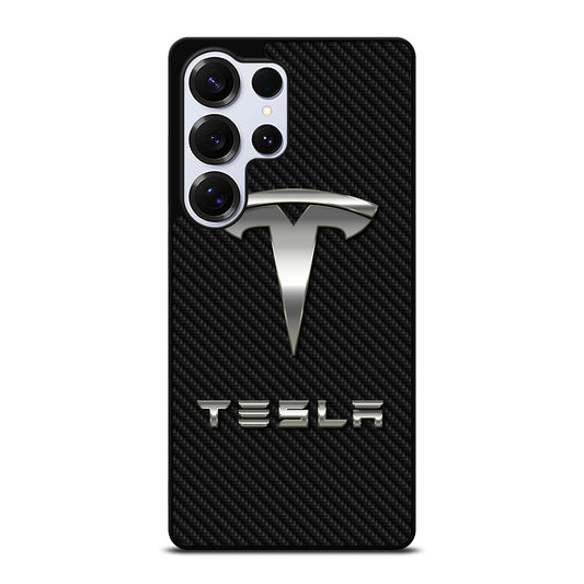 TESLA CARBON LOGO Samsung Galaxy S26 Ultra Case Cover