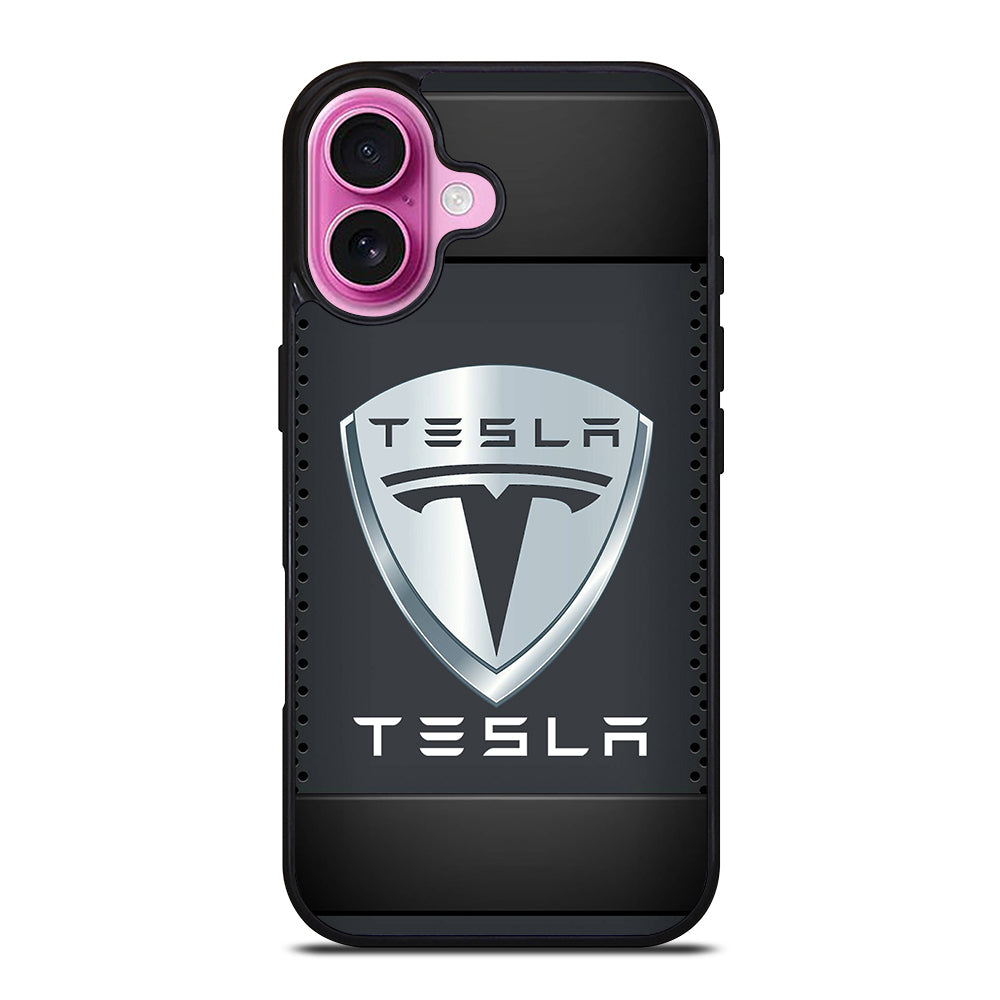 TESLA EMBLEM iPhone 16 Plus Case Cover