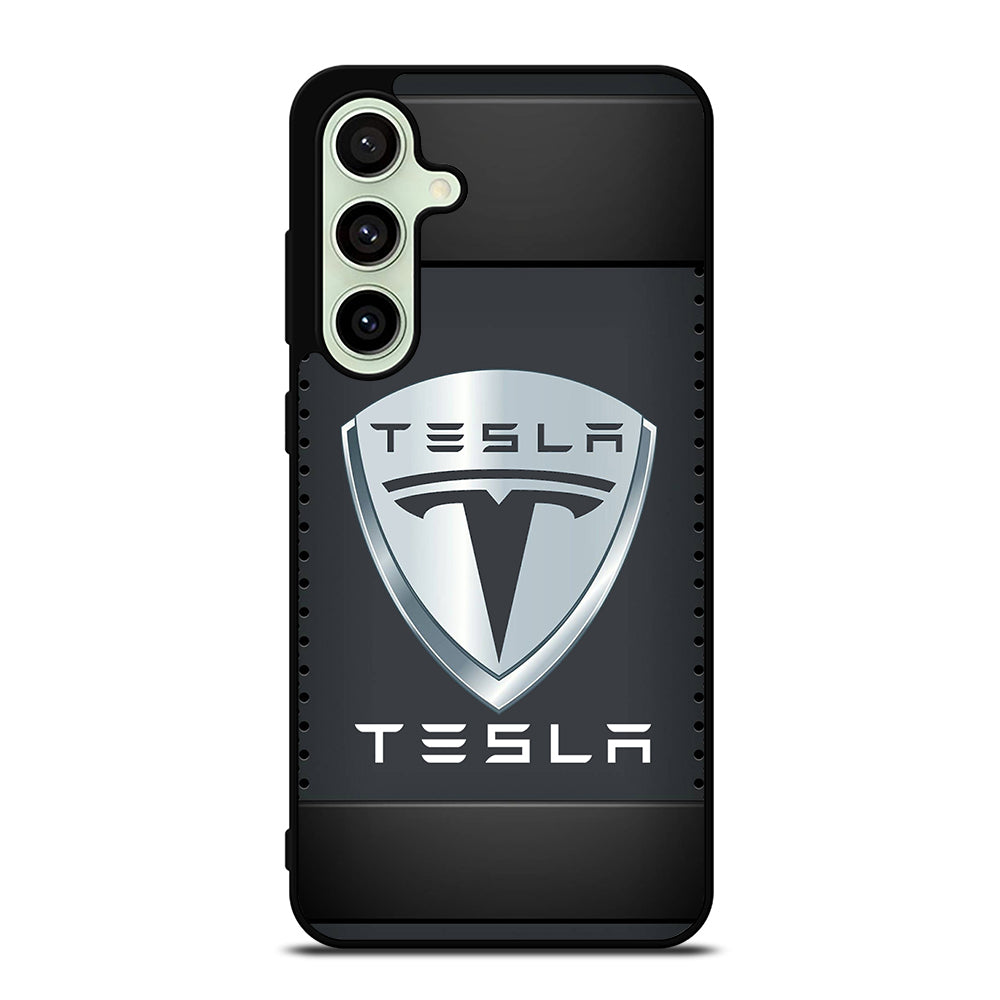 TESLA EMBLEM Samsung Galaxy S24 FE Case Cover