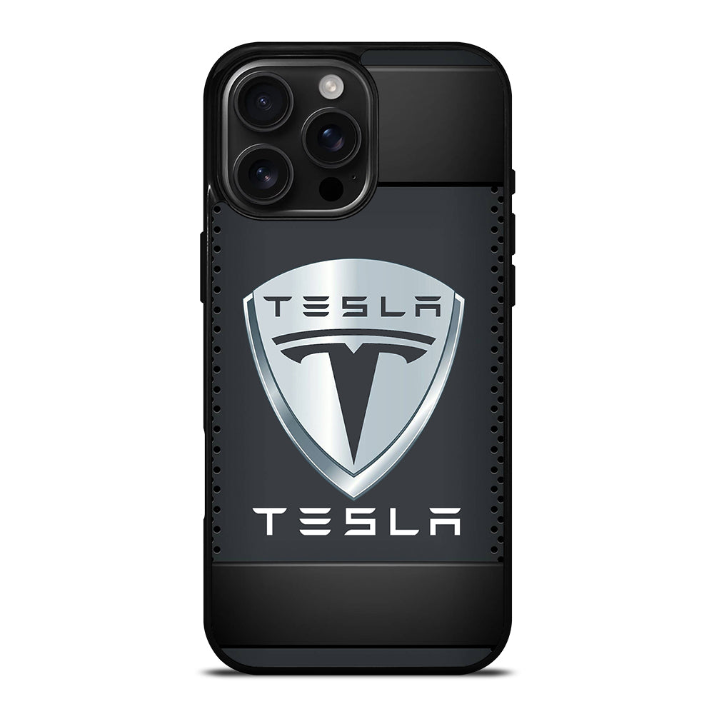 TESLA EMBLEM iPhone 16 Pro Max Case Cover