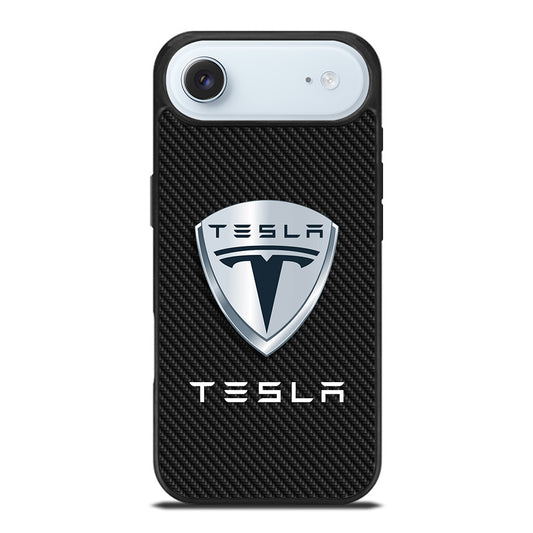 TESLA LOGO CARBON iPhone Air Case Cover