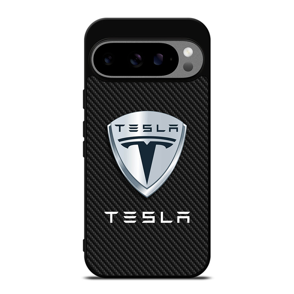 TESLA LOGO CARBON Google Pixel 9 Pro XL Case Cover
