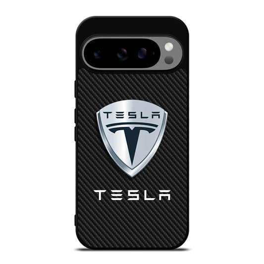 TESLA LOGO CARBON Google Pixel 9 Pro XL Case Cover