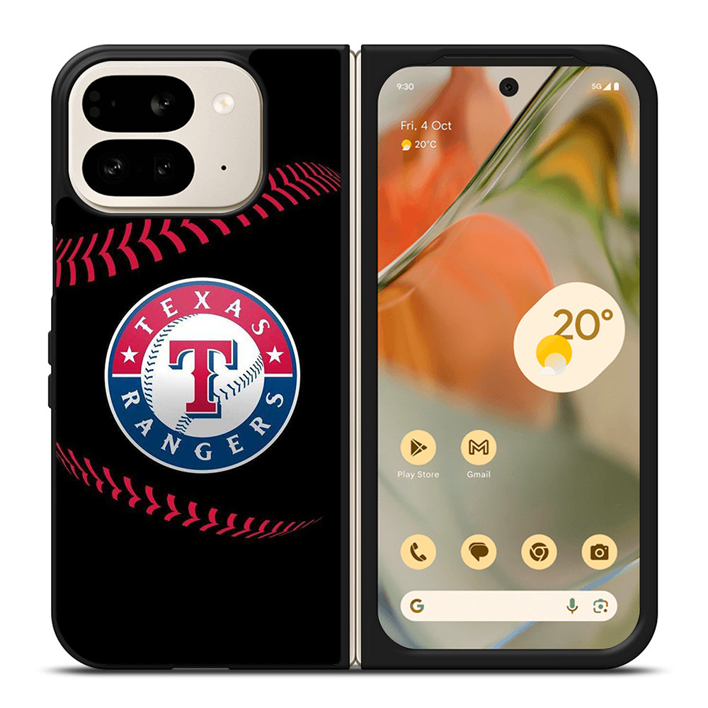 TEXAS RANGERS LOGO BASEBALL 1 Google Pixel 9 Pro Fold Case Cover