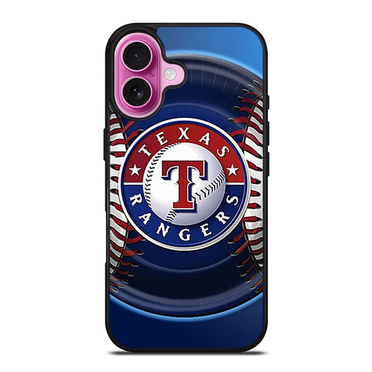 TEXAS RANGERS LOGO BASEBALL 2 iPhone 16 Plus Case Cover