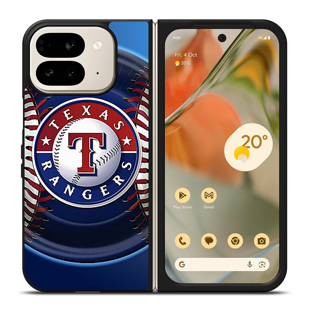 TEXAS RANGERS LOGO BASEBALL 2 Google Pixel 9 Pro Fold Case Cover