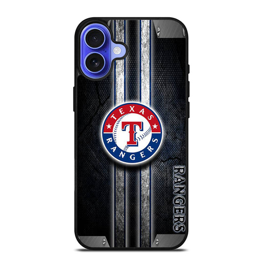 TEXAS RANGERS LOGO BASEBALL 3 iPhone 16 Case Cover