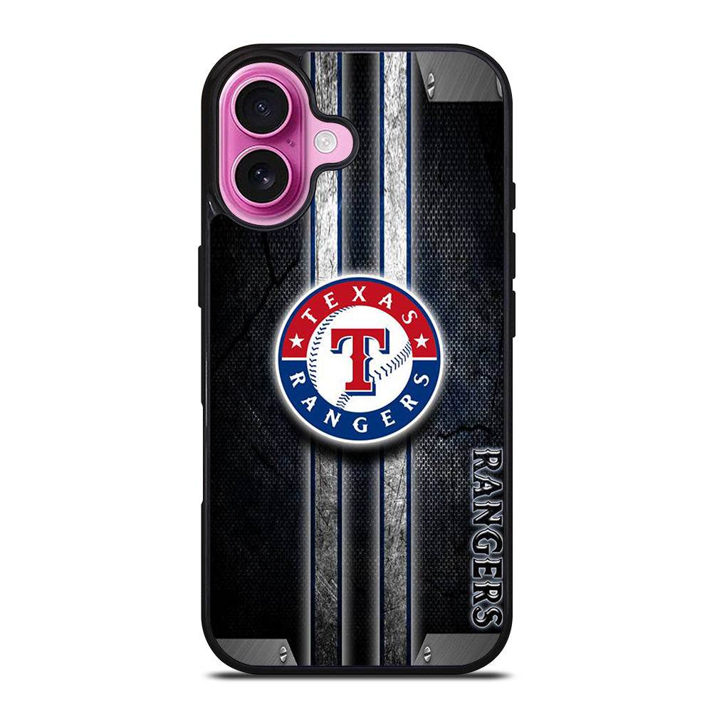 TEXAS RANGERS LOGO BASEBALL 3 iPhone 16 Plus Case Cover