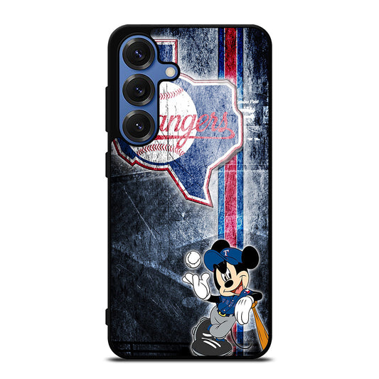 TEXAS RANGERS MICKEY MOUSE Samsung Galaxy S25 Case Cover
