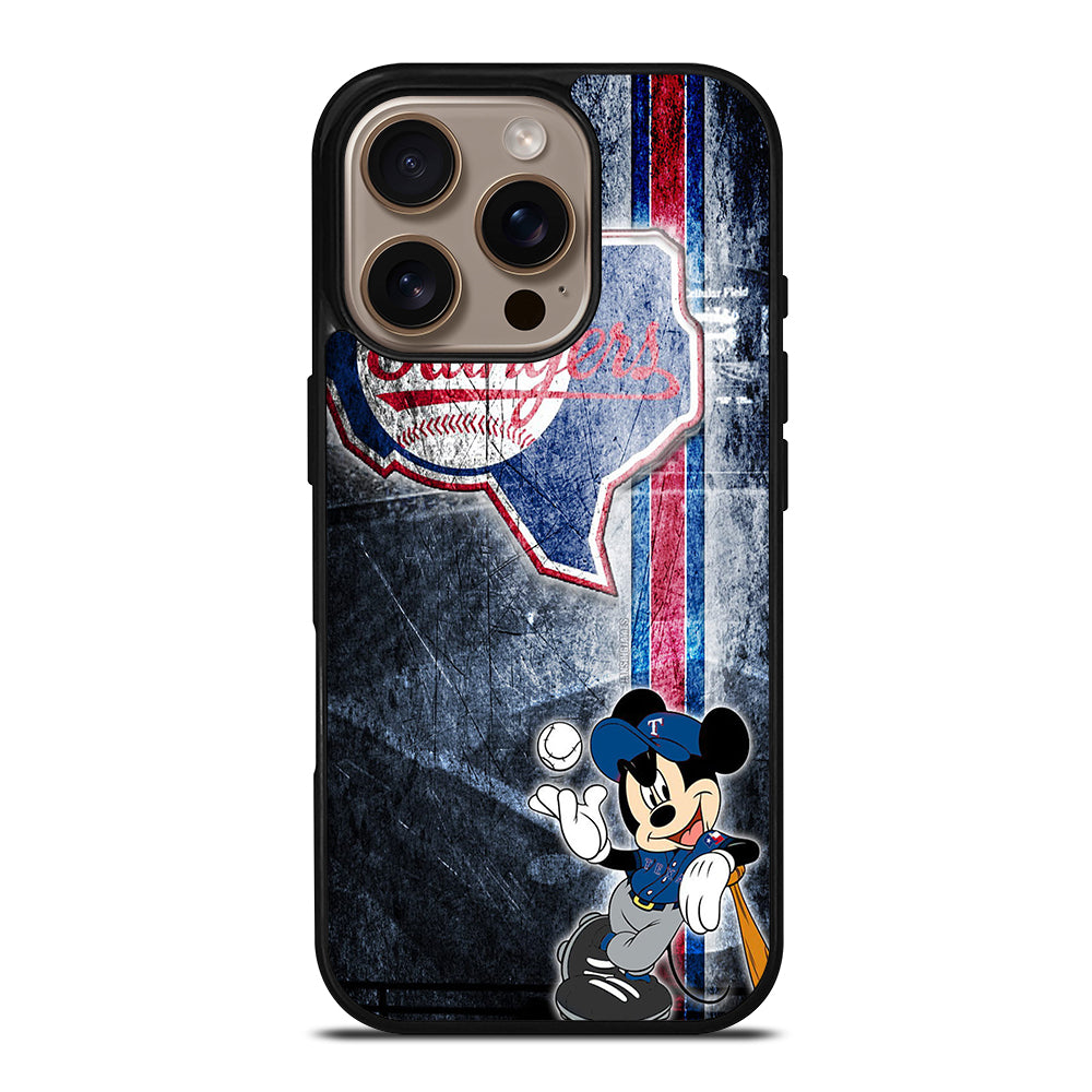 TEXAS RANGERS MICKEY MOUSE iPhone 16 Pro Case Cover