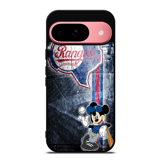 TEXAS RANGERS MICKEY MOUSE Google Pixel 9 Case Cover