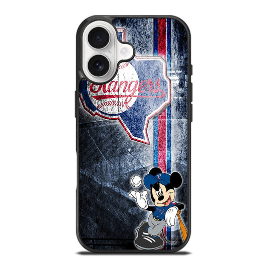 TEXAS RANGERS MICKEY MOUSE iPhone 17 Case Cover