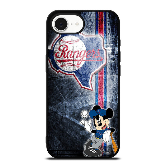 TEXAS RANGERS MICKEY MOUSE iPhone 16e Case Cover