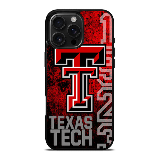 TEXAS TECH FOOTBALL LOGO 2 iPhone 16 Pro Max Case Cover