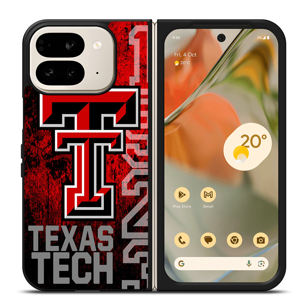 TEXAS TECH FOOTBALL LOGO 2 Google Pixel 9 Pro Fold Case Cover