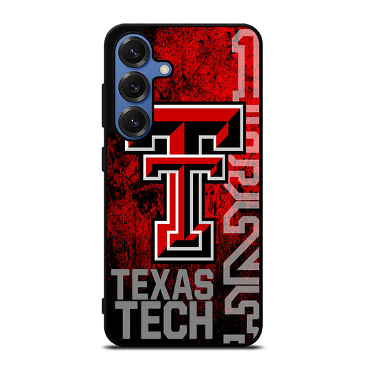 TEXAS TECH FOOTBALL LOGO 2 Samsung Galaxy S25 Case Cover