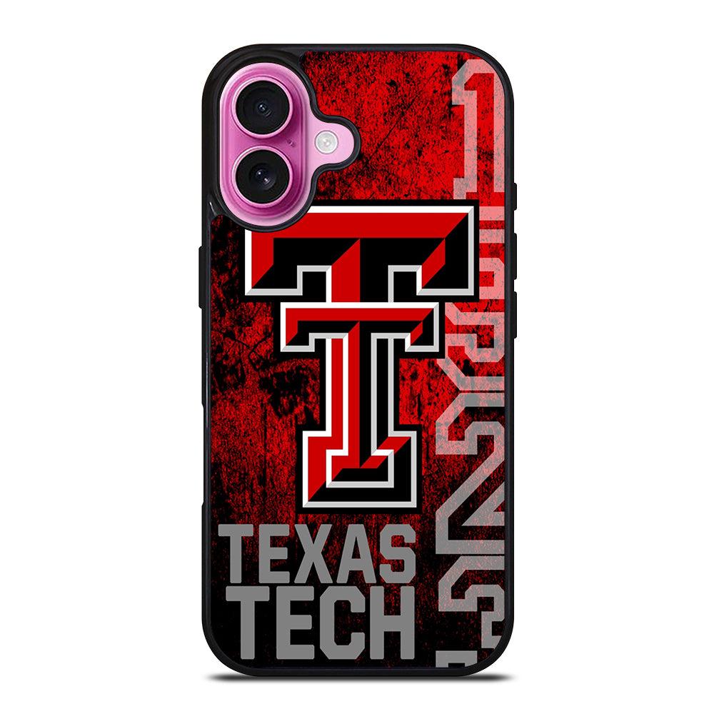 TEXAS TECH FOOTBALL LOGO 2 iPhone 16 Plus Case Cover