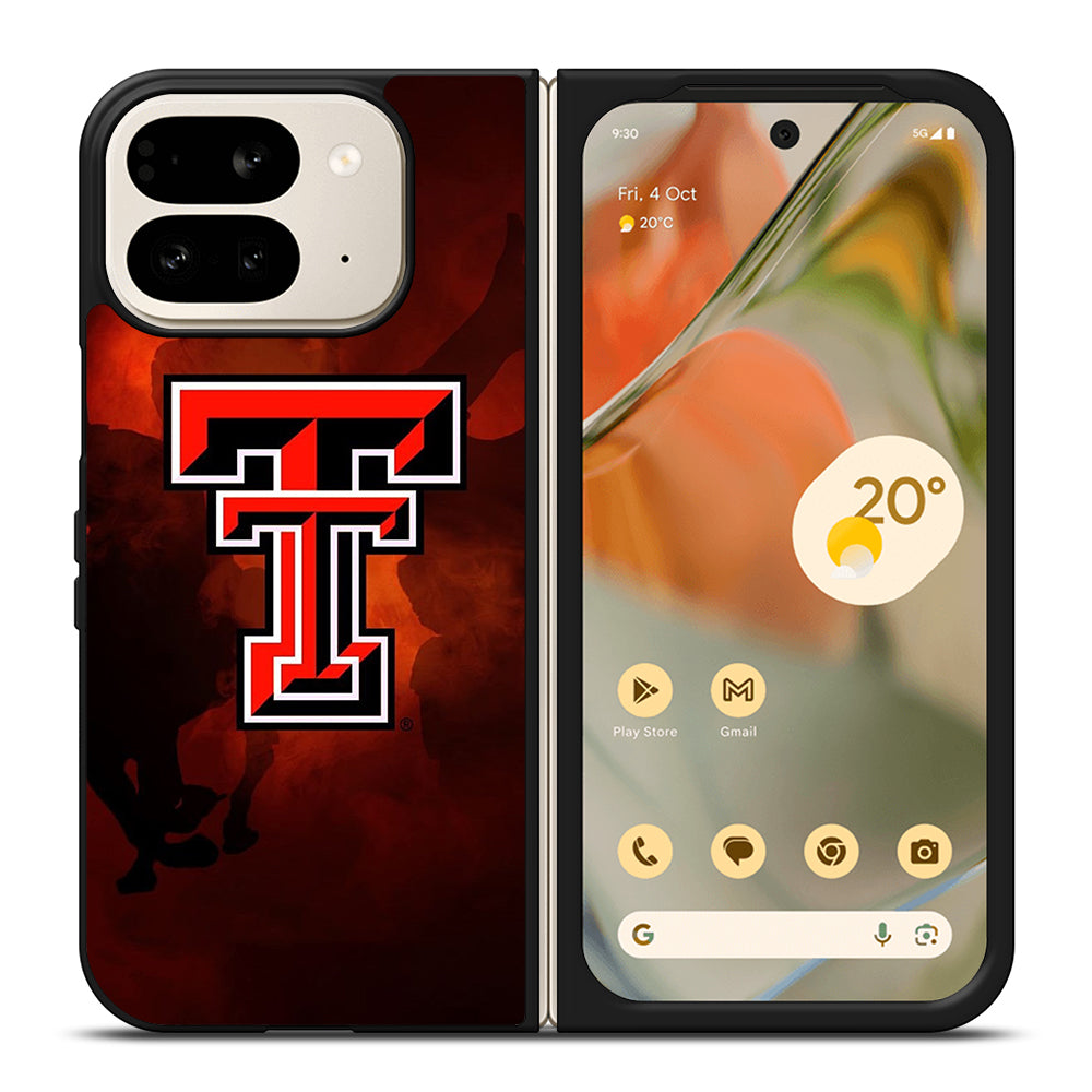 TEXAS TECH FOOTBALL LOGO 3 Google Pixel 9 Pro Fold Case Cover