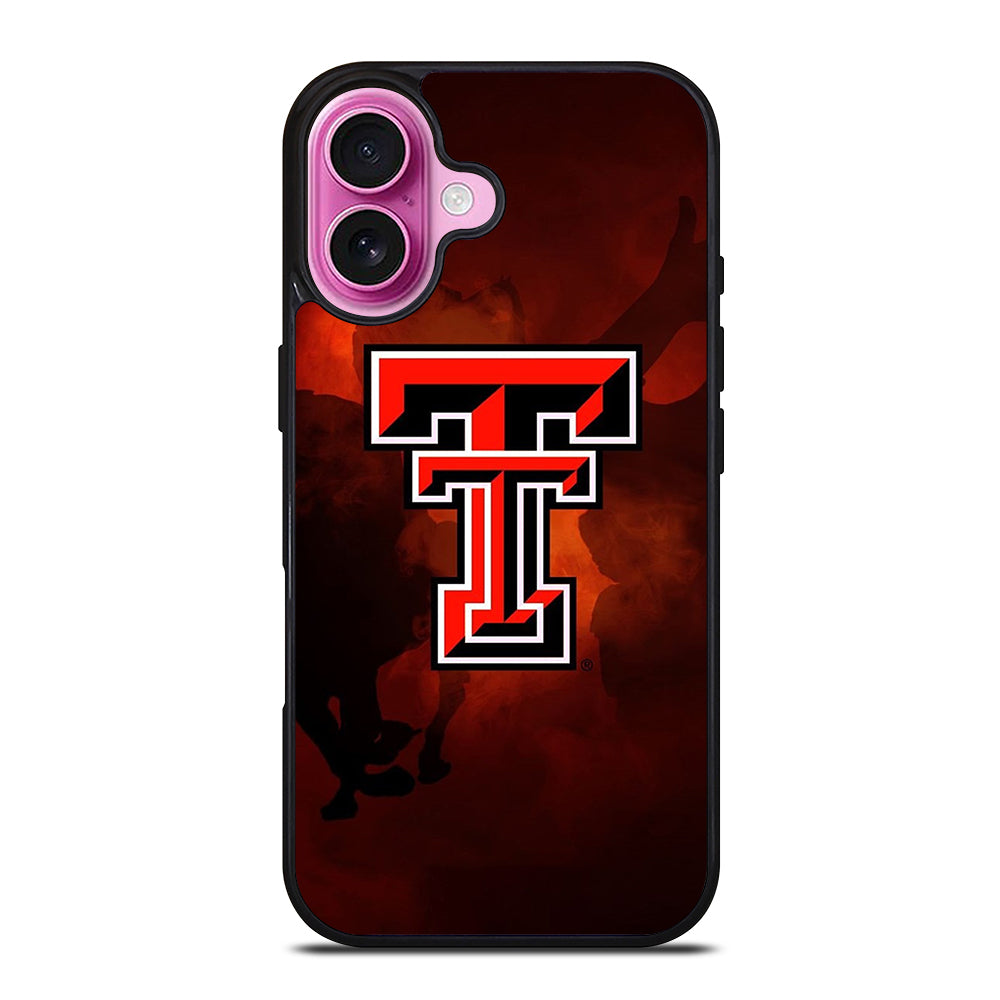 TEXAS TECH FOOTBALL LOGO 3 iPhone 16 Plus Case Cover