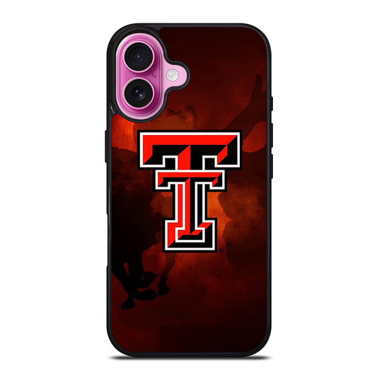 TEXAS TECH FOOTBALL LOGO 3 iPhone 16 Plus Case Cover