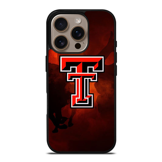 TEXAS TECH FOOTBALL LOGO 3 iPhone 16 Pro Case Cover