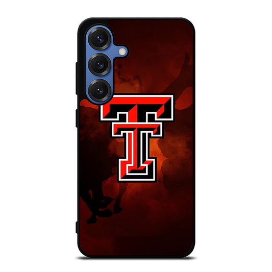 TEXAS TECH FOOTBALL LOGO 3 Samsung Galaxy S25 Case Cover