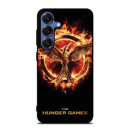 THE HUNGER GAMES BLACK LOGO Samsung Galaxy S25 Case Cover