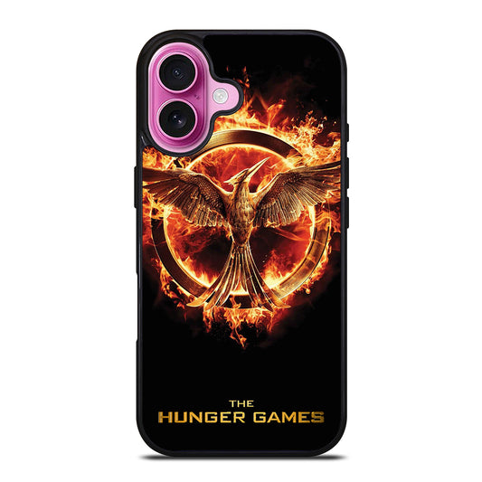 THE HUNGER GAMES BLACK LOGO iPhone 16 Plus Case Cover