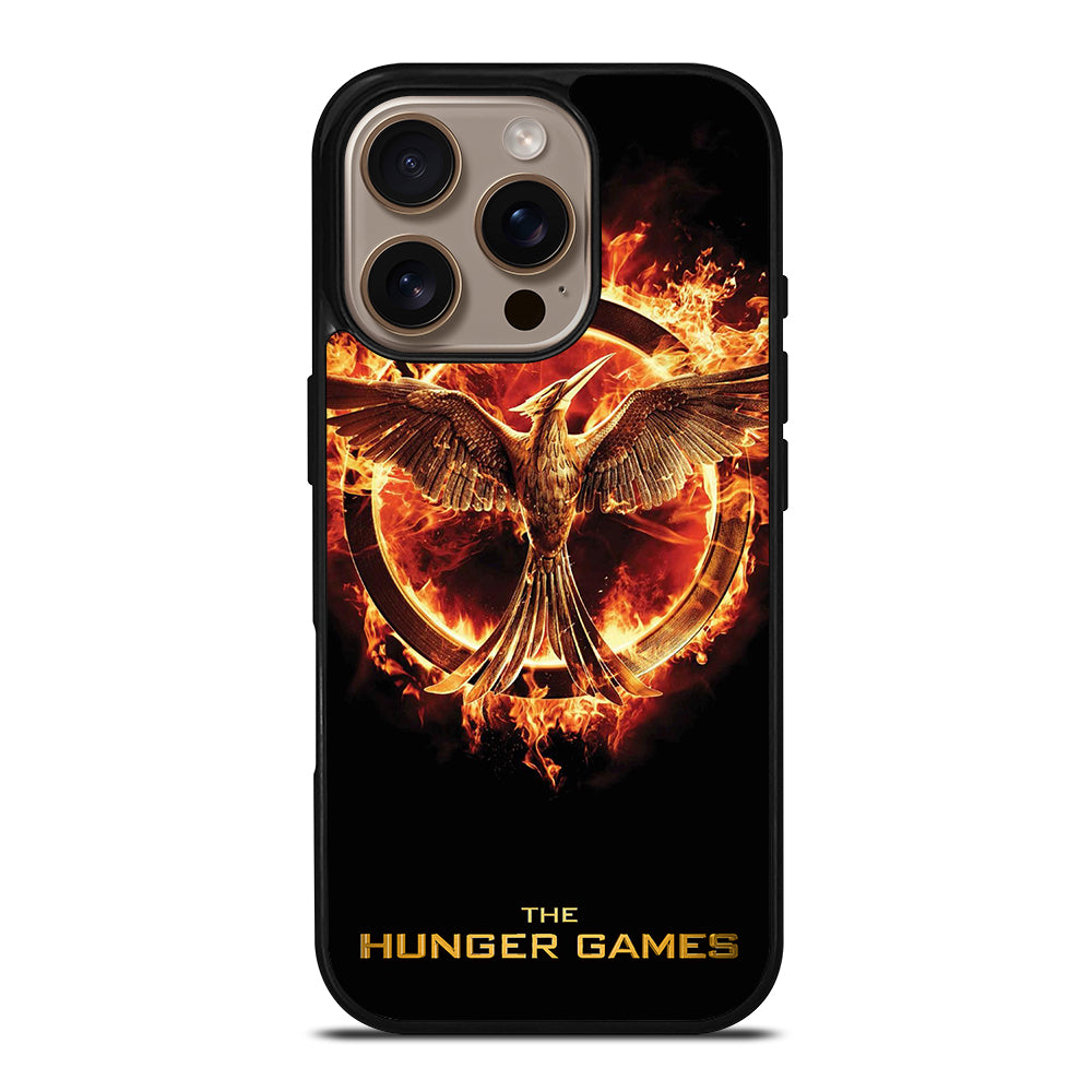 THE HUNGER GAMES BLACK LOGO iPhone 16 Pro Case Cover