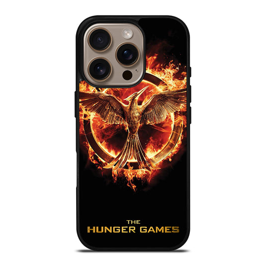 THE HUNGER GAMES BLACK LOGO iPhone 16 Pro Case Cover