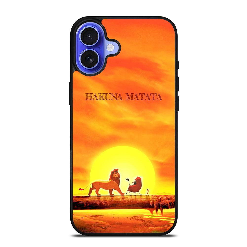 THE LION KING HAKUNA MATATA iPhone 16 Case Cover