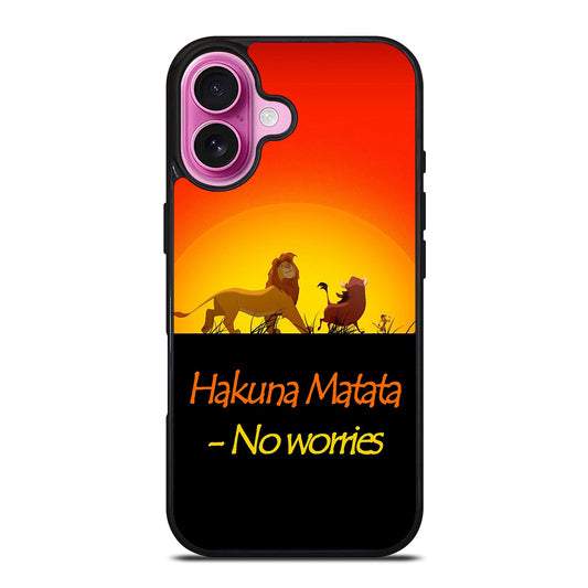THE LION KING HAKUNA MATATA 2 iPhone 16 Plus Case Cover