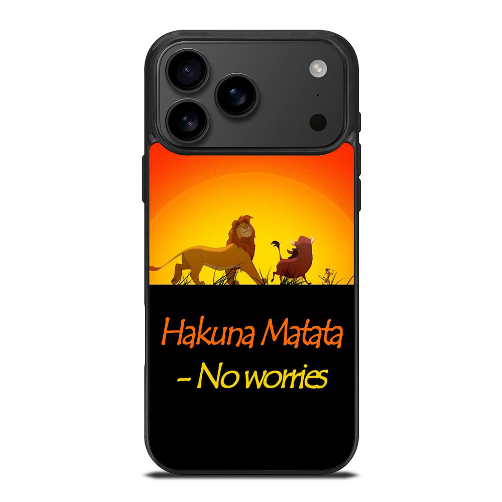 THE LION KING HAKUNA MATATA 2 iPhone 17 Pro Max Case Cover
