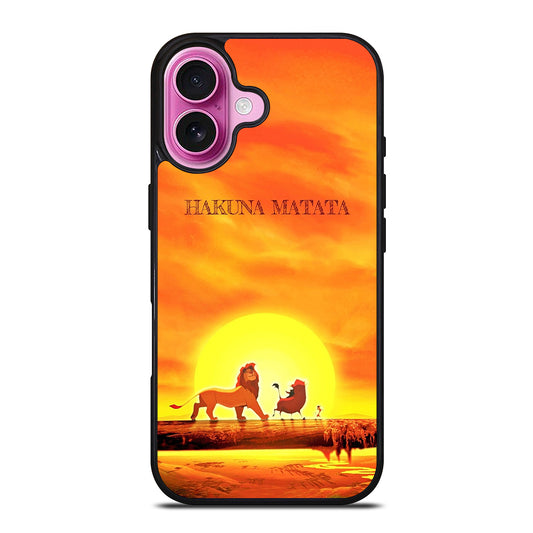THE LION KING HAKUNA MATATA iPhone 16 Plus Case Cover