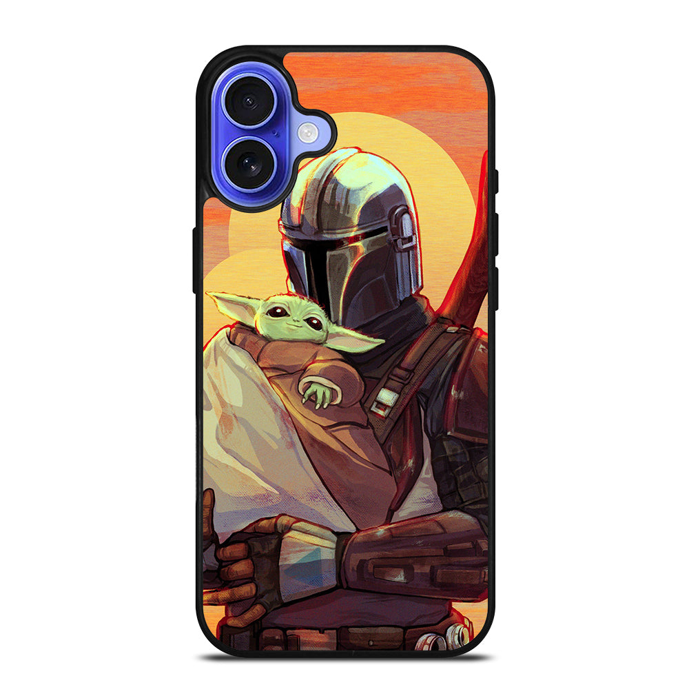 THE MANDALORIAN AND BABY YODA 2 iPhone 16 Case Cover