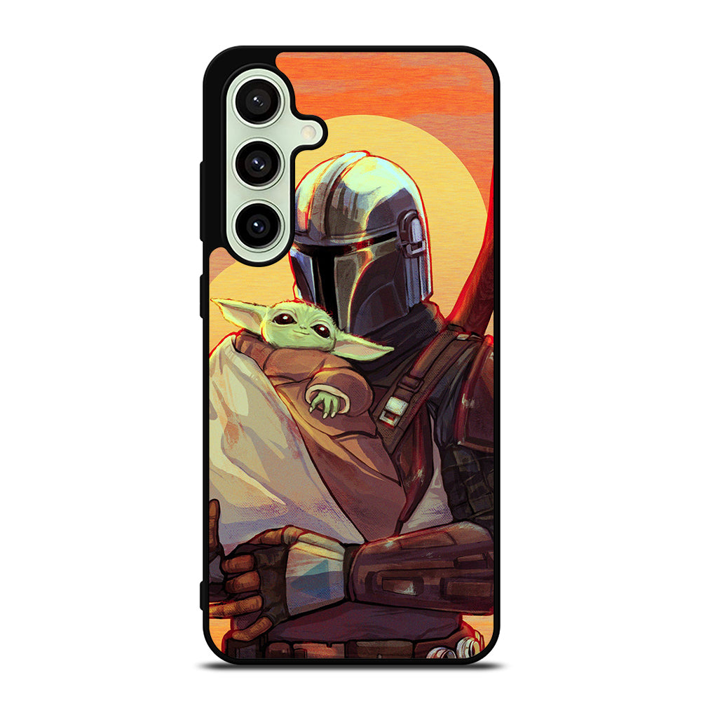 THE MANDALORIAN AND BABY YODA 2 Samsung Galaxy S24 FE Case Cover