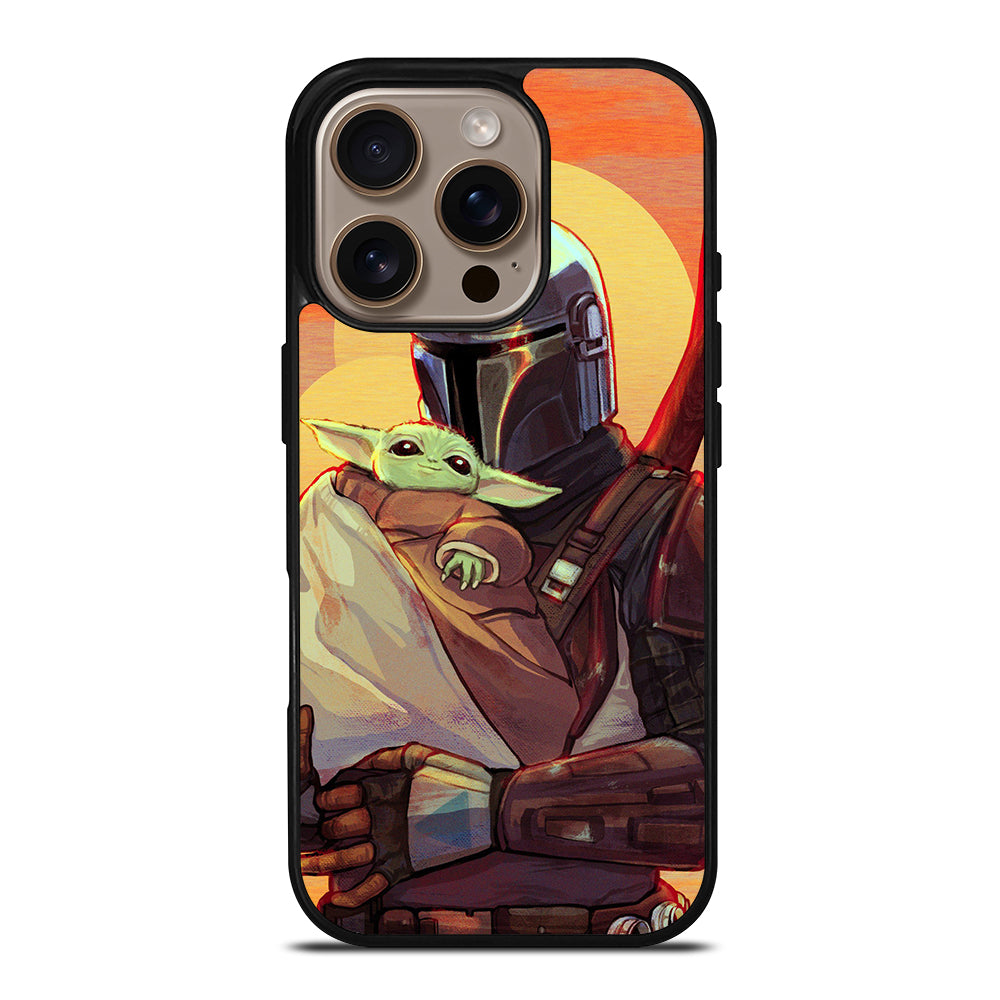 THE MANDALORIAN AND BABY YODA 2 iPhone 16 Pro Case Cover