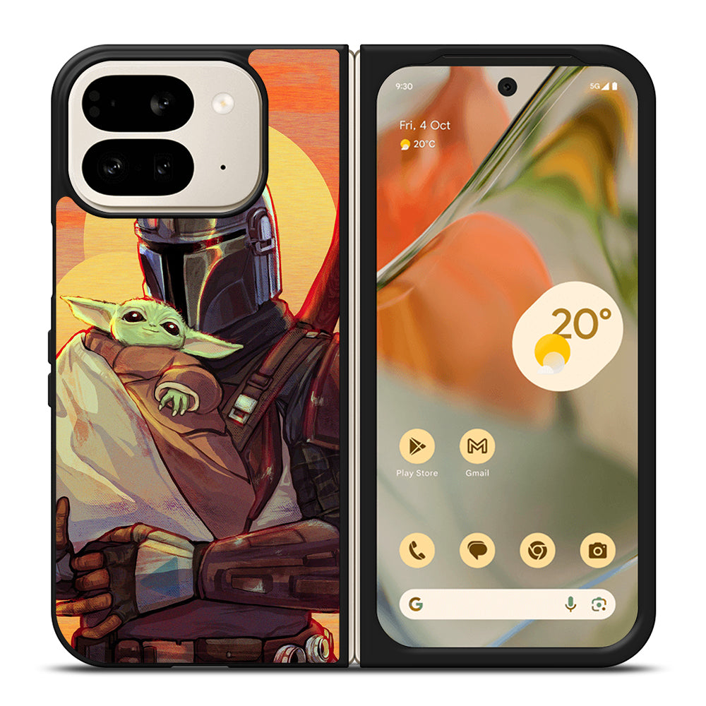 THE MANDALORIAN AND BABY YODA 2 Google Pixel 9 Pro Fold Case Cover