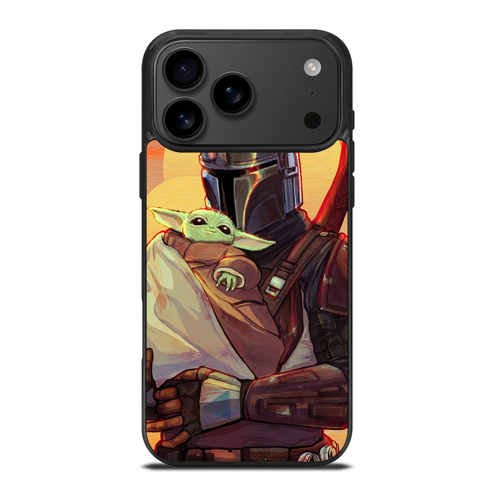 THE MANDALORIAN AND BABY YODA 2 iPhone 17 Pro Max Case Cover