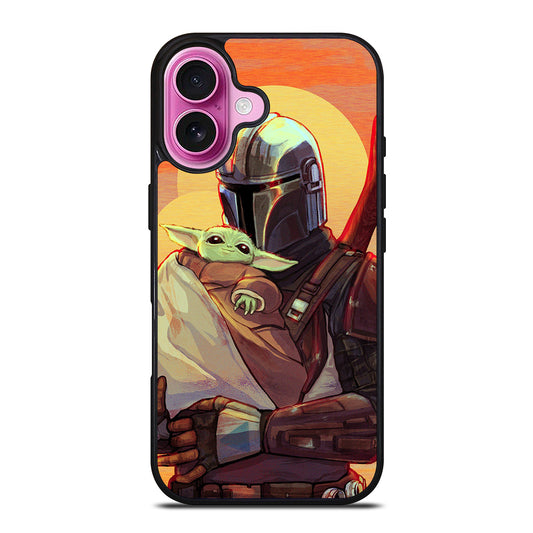 THE MANDALORIAN AND BABY YODA 2 iPhone 16 Plus Case Cover