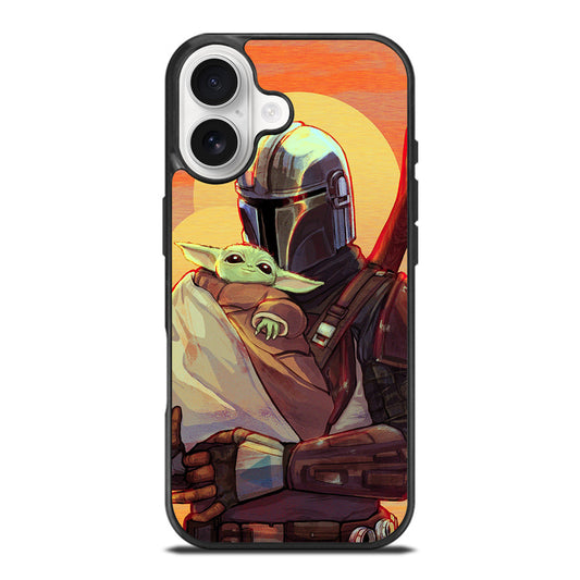 THE MANDALORIAN AND BABY YODA 2 iPhone 17 Case Cover