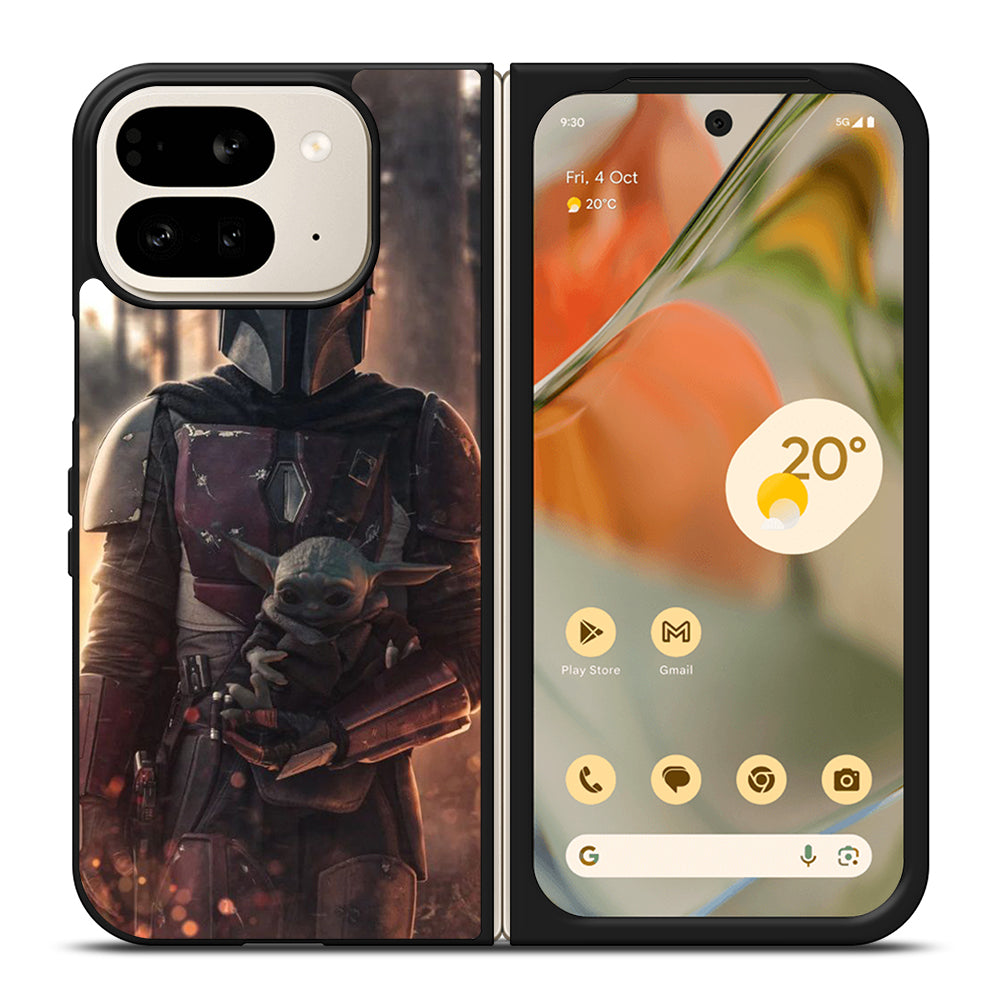 THE MANDALORIAN AND BABY YODA Google Pixel 9 Pro Fold Case Cover