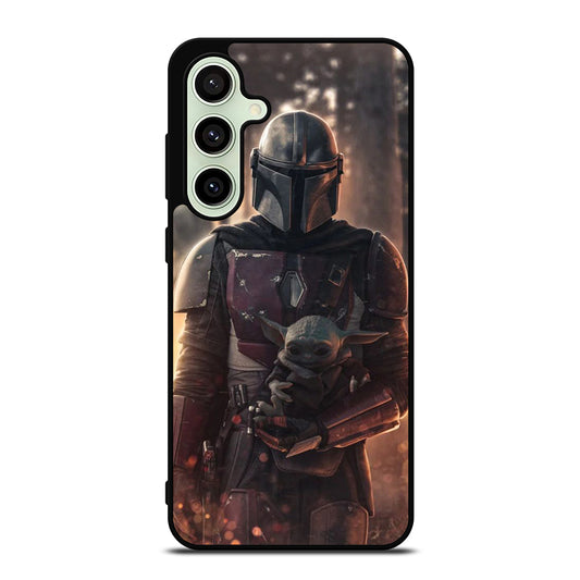 THE MANDALORIAN AND BABY YODA Samsung Galaxy S24 FE Case Cover