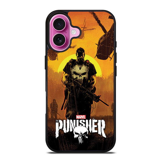 THE PUNISHER MARVEL POSTER iPhone 16 Plus Case Cover