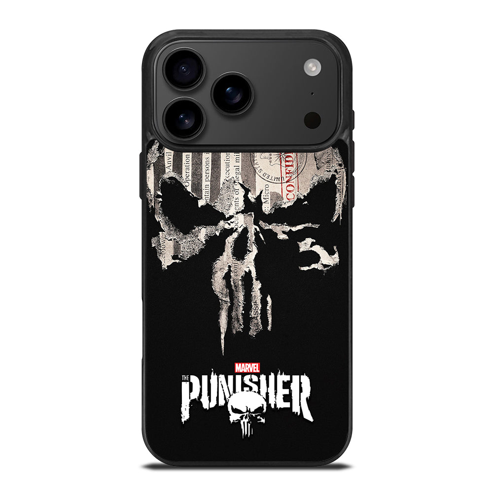 THE PUNISHER MARVEL SKULL LOGO 1 iPhone 17 Pro Max Case Cover