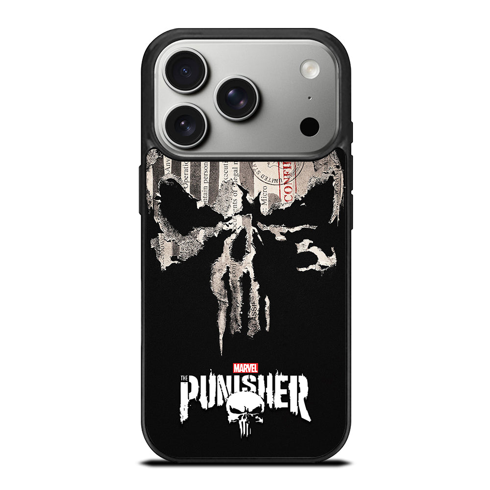 THE PUNISHER MARVEL SKULL LOGO 1 iPhone 17 Pro Case Cover