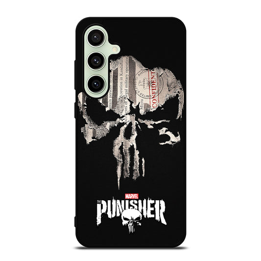 THE PUNISHER MARVEL SKULL LOGO 1 Samsung Galaxy S24 FE Case Cover